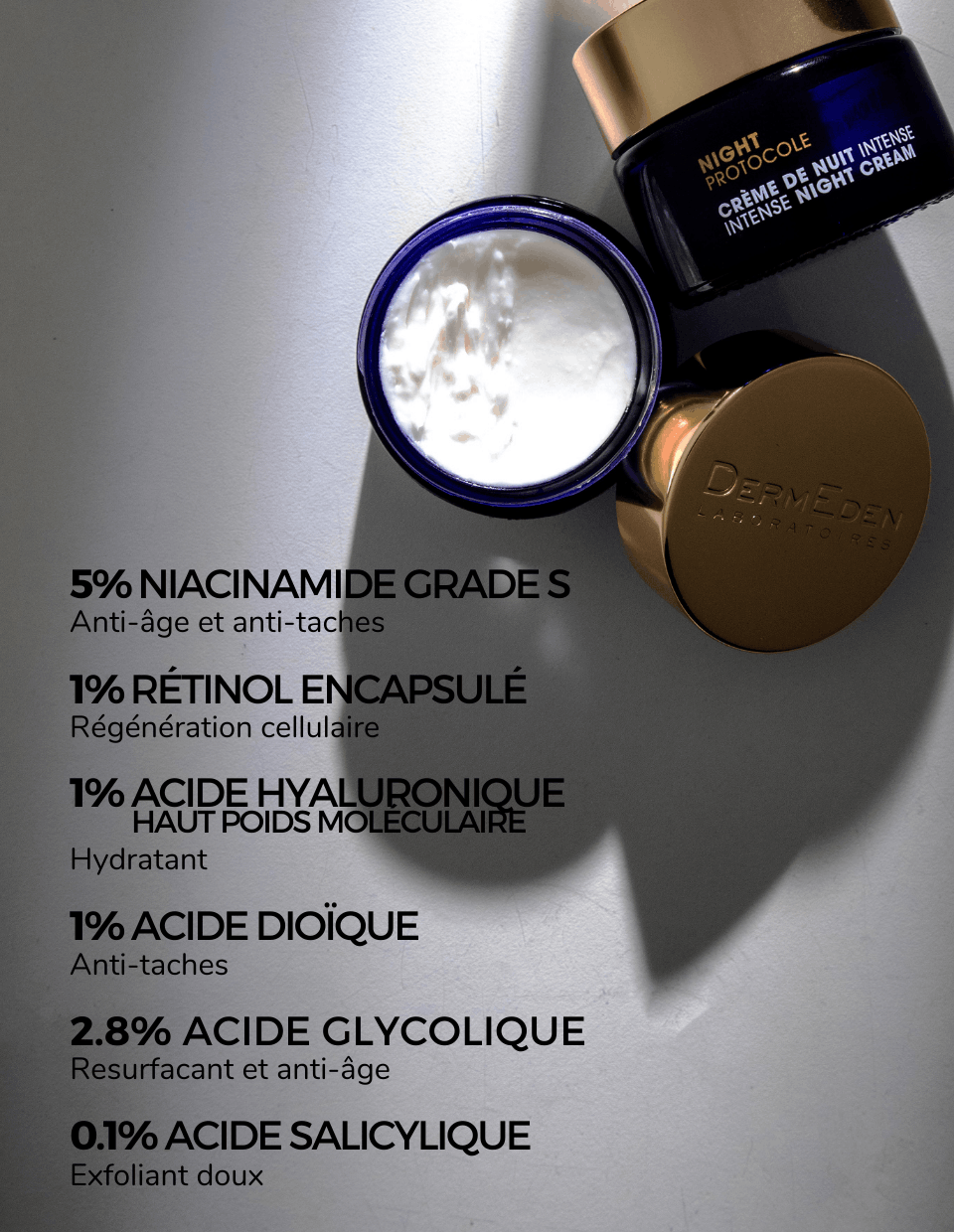 ANTI-AGEING NIGHT ROUTINE - DermEden - Laboratoires DermEden ANTI-AGEING NIGHT ROUTINE - DermEden - Laboratoires DermEden